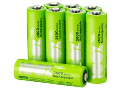 100PeakPower Kleinbatterien-100%PeakPower Set von 8 AA Batterien