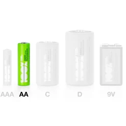 100PeakPower Kleinbatterien-100%PeakPower Set von 8 AA Batterien