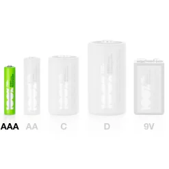 100PeakPower Kleinbatterien-100%PeakPower Set von 12 AAA Batterien