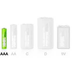 100PeakPower 100%PeakPower Set von 8 AAA Batterien< Kleinbatterien