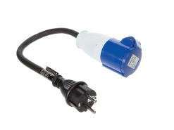 Markenlos Perel 40 cm CEE-Adapterleitung< Cee Adapter