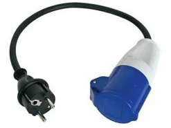 Markenlos Perel ECEEC E/F CEE Adapterkabel - 40 cm< Cee Adapter|Cee Kabels