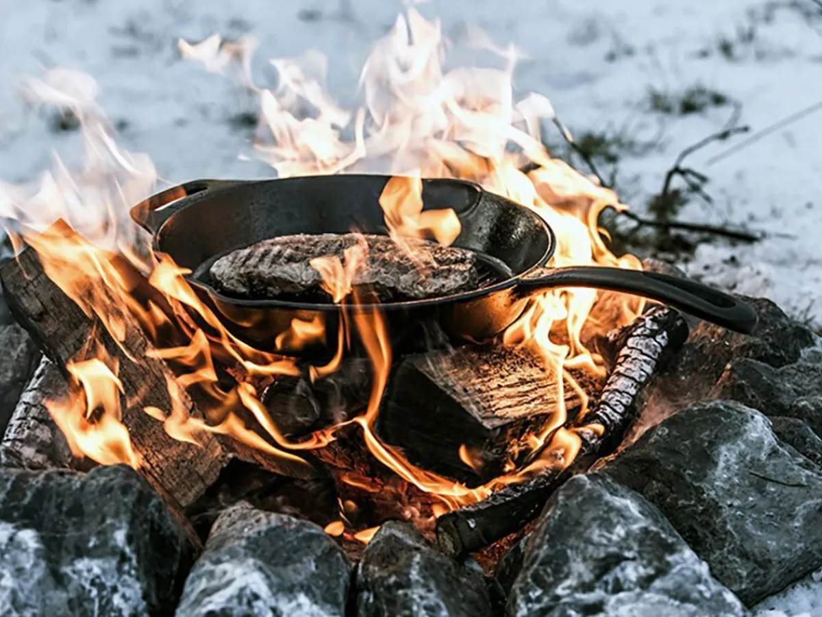 Petromax Grill Skillet Gusseisenpfanne Ø 35 cm< Töpfe & Pfannen