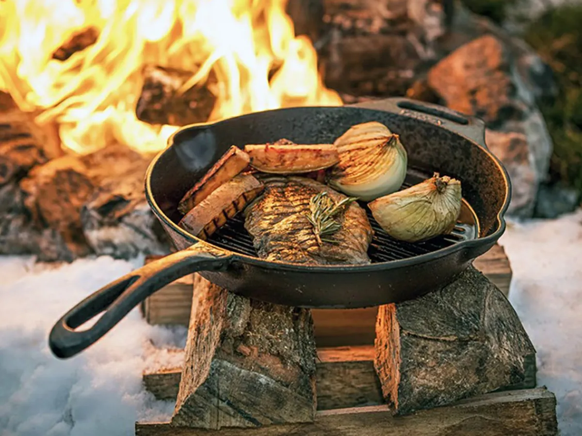 Petromax Grill Skillet Gusseisenpfanne Ø 35 cm< Töpfe & Pfannen
