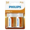 Philips LongLife D Batterien - 2er-Pack< Kleinbatterien