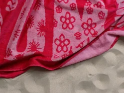Markenlos PHLOX 90 x 160 cm Strandtuch - SummerFuchsia< Strandtücher