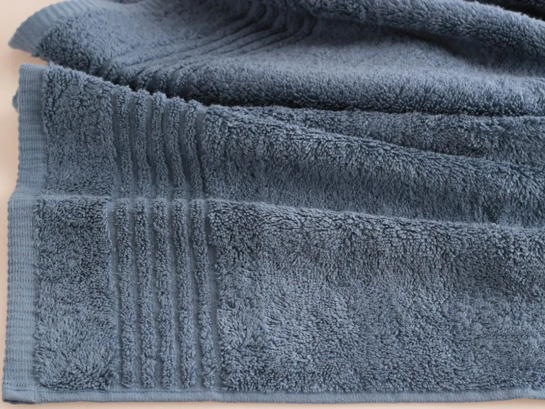 Markenlos Handtücher-PHLOX Supreme 50 x 100 cm set van 6 handtuch - blau