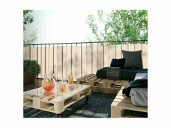 Platinum Sonnensegel|Sonnensegel-500 x 80 cm Coolfit Balkon Sichtschutz - Sand