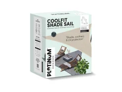 Platinum Coolfit 5,7 x 4,0 x 4,0 m 90° Schattentuch - Olive< Sonnensegel|Sonnensegel