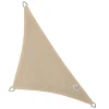 Platinum Sonnensegel|Sonnensegel-Coolfit 7,1 x 5,0 x 5,0 m 90° Schattentuch - Off-white