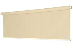 Platinum Sonnensegel|Sonnensegel-Coolfit 2,48 x 2,40m gebrochenes Weiß Rollo