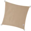 Platinum Sonnensegel|Sonnensegel-Coolfit 3,6 x 3,6m quadratisches Sonnensegel - Off-white