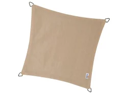 Platinum Sonnensegel|Sonnensegel-Coolfit 3,6 x 3,6m quadratisches Sonnensegel - Off-white