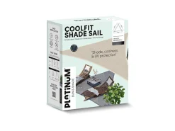 Platinum Sonnensegel|Sonnensegel^Coolfit 3,6m Greige Dreieck Sonnensegel