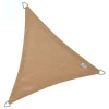 Platinum Sonnensegel|Sonnensegel-Coolfit 5m Sand dreieckiges Schattentuch
