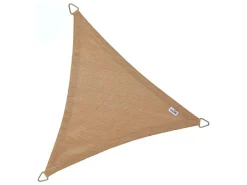 Platinum Sonnensegel|Sonnensegel-Coolfit 5m Sand dreieckiges Schattentuch