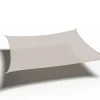 Platinum Sonnensegel|Sonnensegel-Coolfit 5x5m quadratisches Sonnensegel - Greige