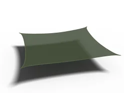 Platinum Coolfit 5x5m quadratisches Sonnensegel - Olive< Sonnensegel|Sonnensegel