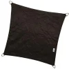 Platinum Sonnensegel|Sonnensegel^Coolfit 5x5m quadratisches Sonnensegel - Schwarz