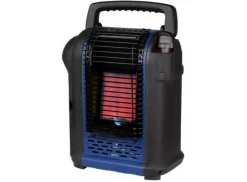 Markenlos Gasheizungen|Gasheizungen^PortaHeatmaster 2000 Watt Gasheizer mit 2 Gasflaschen