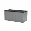 Garden Impressions Primo Kissenbox 830L - 160x78xH76 mittel grau- schwarz< Auflagenboxen
