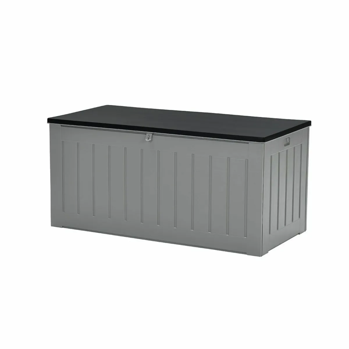 Garden Impressions Primo Kissenbox 830L - 160x78xH76 mittel grau- schwarz< Auflagenboxen