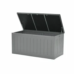 Garden Impressions Primo Kissenbox 830L - 160x78xH76 mittel grau- schwarz< Auflagenboxen