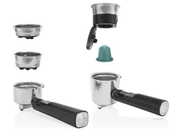 Princess 249412 Espressomaschine Mit Milchschumer< Kaffeemaschinen