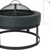 Pro Garden Holzkohlegrills|Holzkohlegrills^Ø 50,5 cm Grillfeuerschale