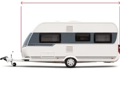 ProPlus Wohnwagen Schutzhüllen-427 - 518 x 235 cmm Luxe Wohnwagen Schutzhülle