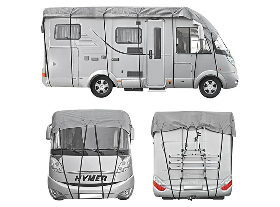 ProPlus Wohnmobil Schutzhüllen|Wohnwagen Schutzhüllen-850 cm Wohnwagen- und Wohnmobil-Dachabdeckung