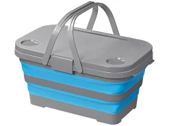 ProPlus 20 Liter Picknickkorb Zusammenklappbar - Blue< Eimer