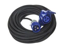 ProPlus Cee Kabels^30 Meter 2,5mm² rechtwinkliges CEE Verlängerungskabel