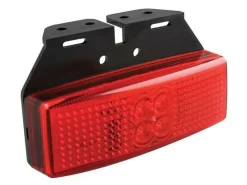 ProPlus Karosseriebeleuchtung|Karosseriebeleuchtung^12/24 Volt LED Positionsleuchte mit Halter - Red