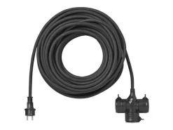 ProPlus Schuko Verlängerungskabel^3 x 2,5 mm² 3-Fach Steckdose Schuko - 20 Meter