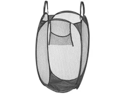 ProPlus Waschkörbe^34 x 34 x 57 cm faltbarer Wäschesack