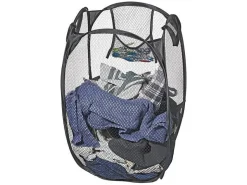 ProPlus Waschkörbe^34 x 34 x 57 cm faltbarer Wäschesack