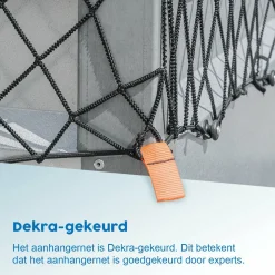 ProPlus Chassiszubehör-Anhängernetz mit Gummiseil - 2,2 x 3,5 Meter