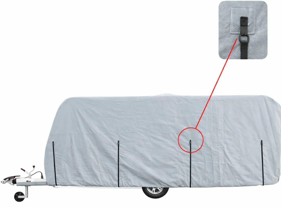ProPlus Wohnwagen Schutzhüllen^Basic Line 518 - 579 x 235 cm Wohnwagen Schutzhülle