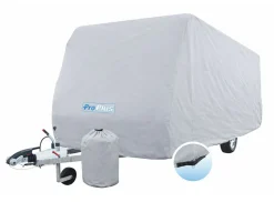 ProPlus Wohnwagen Schutzhüllen-Basic Line 640 - 701 x 235 cm Wohnwagen Schutzhülle