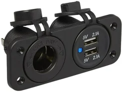 ProPlus Usb Steckdosen 12V-DIN - 2 USB Built-in Kit