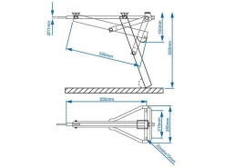 ProPlus Stützen-Eckstütze - 500 kg