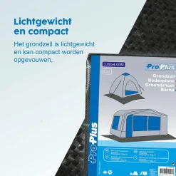 ProPlus Bodenplane|Bodenplane-Eco Bodenplane - 3 x 4 Meter