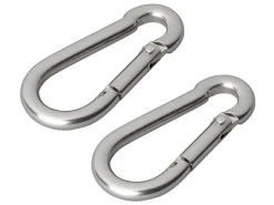ProPlus Taschenmesser & Multitools|Chassiszubehör-Edelstahl Karabinerhaken - 60 mm
