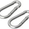 ProPlus Taschenmesser & Multitools|Chassiszubehör^Edelstahl Karabinerhaken - 50 mm