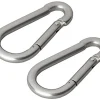 ProPlus Taschenmesser & Multitools|Chassiszubehör^Edelstahl Karabinerhaken - 80 mm