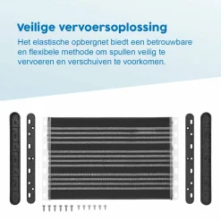 ProPlus Chassiszubehör^Elastisches Aufbewahrungsnetz - 40x26,5 cm