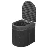 ProPlus Faltbare Campingtoilette mit Deckel< Tragbare Toiletten