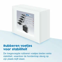 ProPlus Zwinger & Transport-Hundetreppe - 116 x 33 x 63 cm