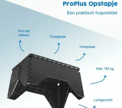 ProPlus Kunststoff Trittstufe - 42x29,5x24 cm< Trittstufen